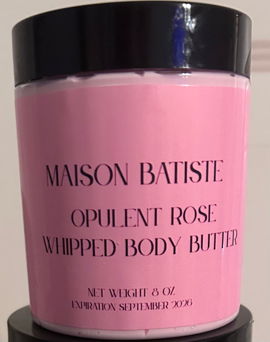 Opulent Rose Butter & Scrub 8oz set