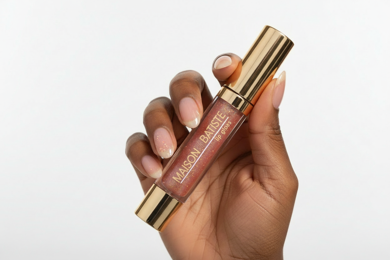 add the word lip gloss under Maison Batiste